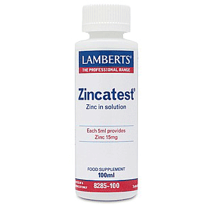 LAMBERTS Zincatest 15mg 100ml