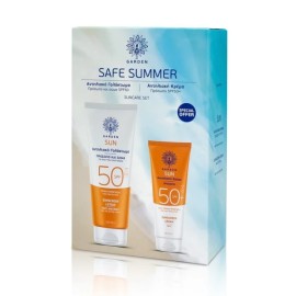 GARDEN Safe Summer Suncare Set 4 (Body Sunscreen SPF50 & Face Sunscreen SPF50)