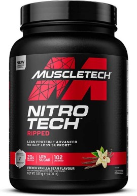 MUSCLETECH Nitrotech Ripped 1.87kg - French Vanilla Bean