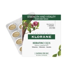 KLORANE Keratin Caps 30 Κάψουλες