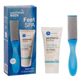 PANTHENOL EXTRA Promo Feet Spa Κρέμα Ποδιών 60ml & Ράσπα Ποδιών 1 Τεμάχιο