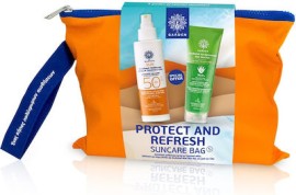 GARDEN Protect & Refresh Suncare Bag No5 (Face And Body Spray SPF50 150ml & Aloe Vera Gel 100ml)