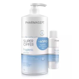 PHARMASEPT Promo Hygienic Shower 1000ml & ΔΩΡΟ Ultra Hydra Lotion 80ml