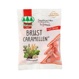 KAISER Brust Caramellen Βότανα & Βιταμίνη C 75gr