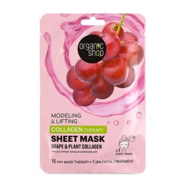 ORGANIC SHOP Collagen Therapy Sheet Mask 1 Τεμάχιο